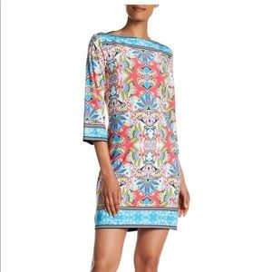 Colorful dress good for work and play